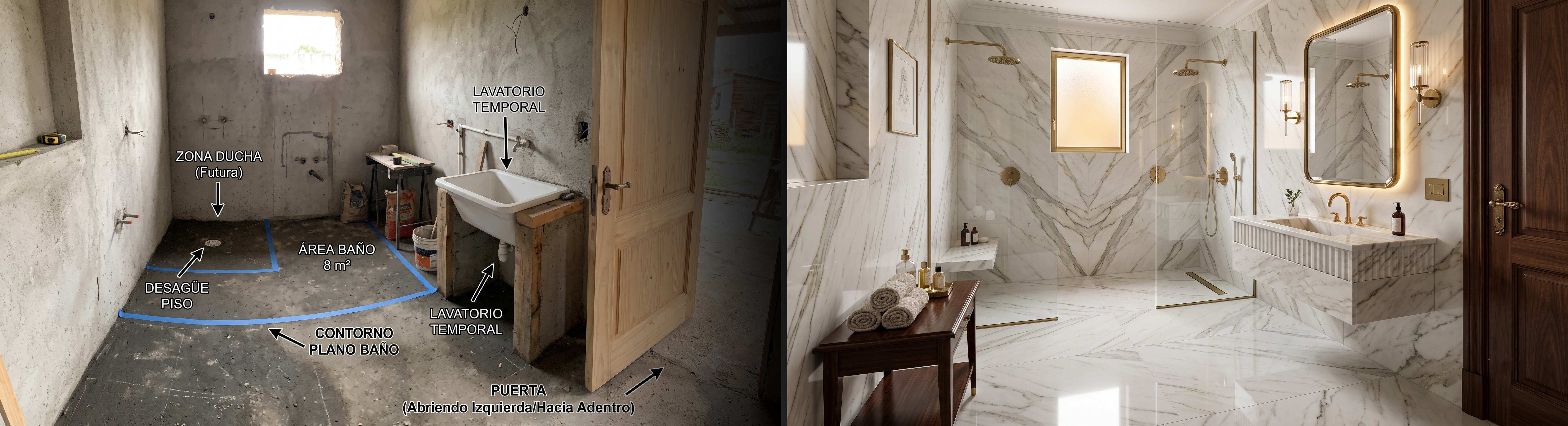 Proyecto de interiorismo Dante Construcciones